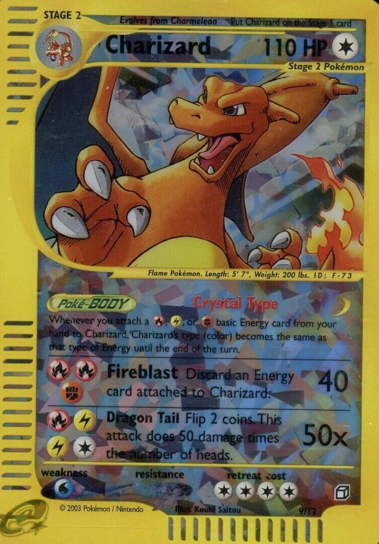 Charizard [Box Topper] #9 Pokemon Skyridge