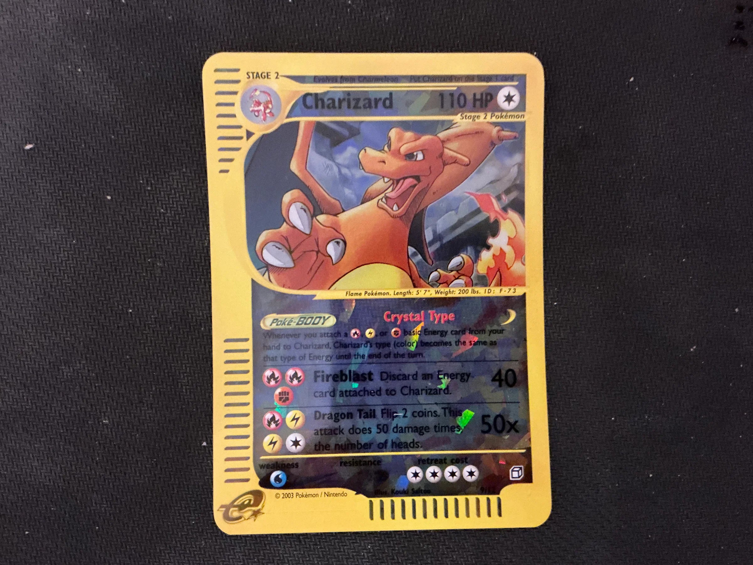 Charizard [Box Topper] #9 Pokemon Skyridge