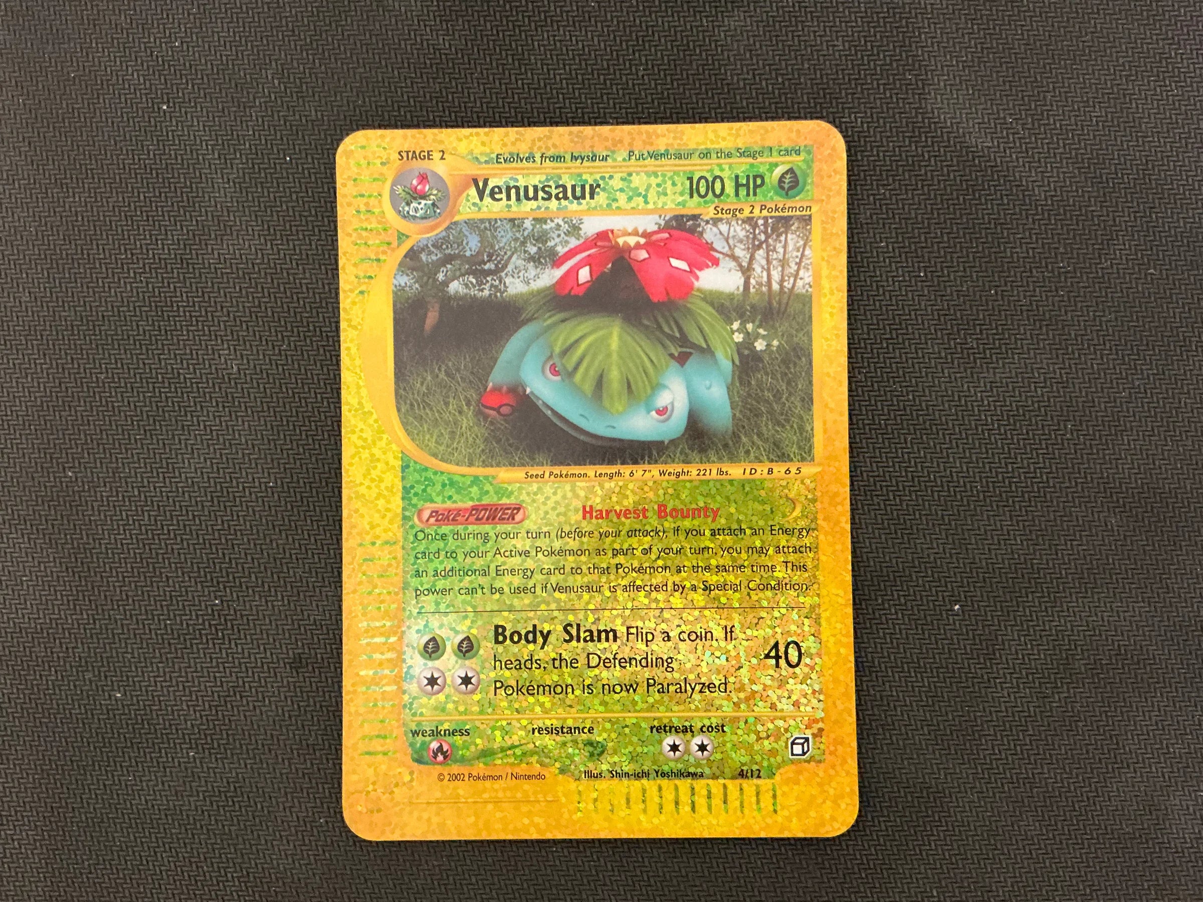 Venusaur [Box Topper] #4 Pokemon Expedition