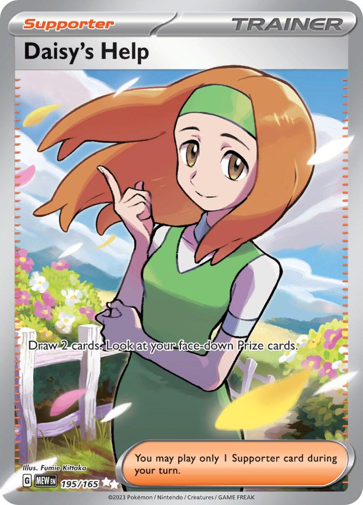 Daisy's Help #195 Pokemon Scarlet & Violet 151
