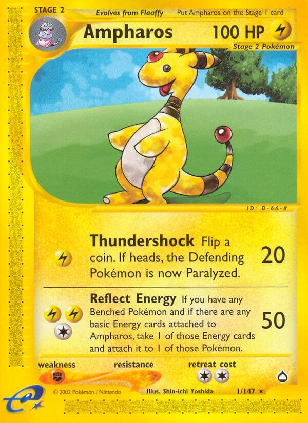 Ampharos #1 Pokemon Aquapolis