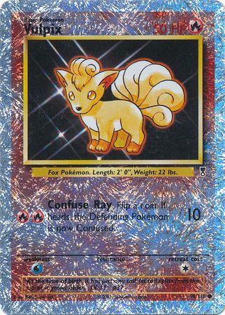 Vulpix [Reverse Holo] #98 Pokemon Legendary Collection