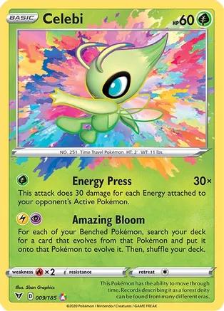 Celebi #9 Pokemon Vivid Voltage