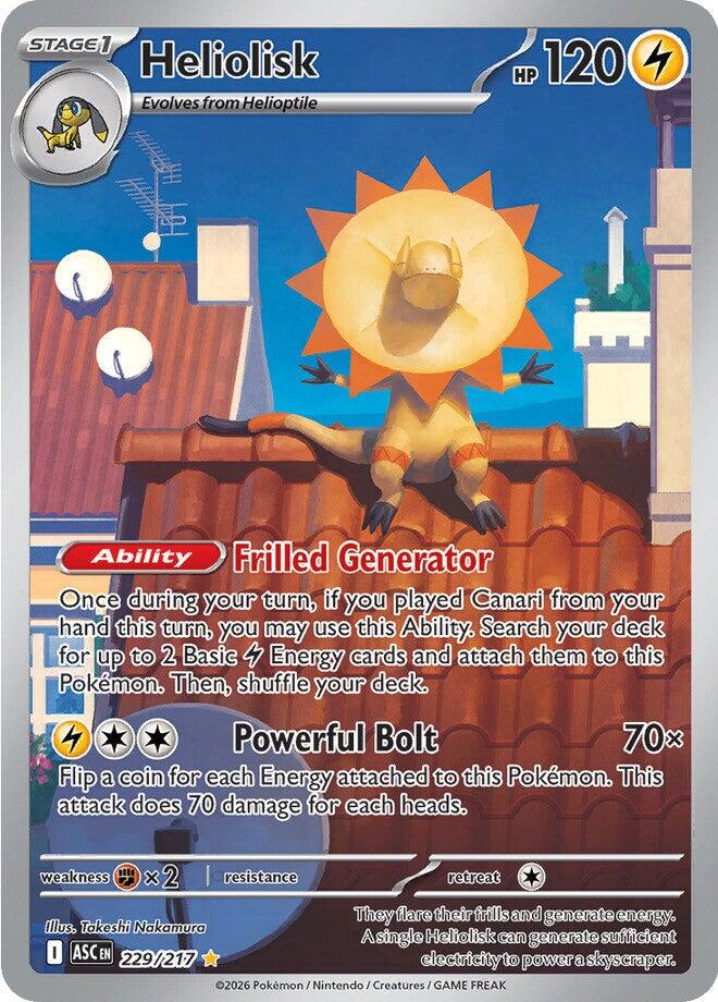 Heliolisk #229 Pokemon Ascended Heroes