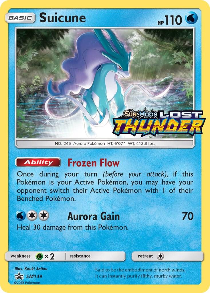 Suicune #SM149 Pokemon Promo